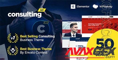 ThemeForest - Consulting v6.3.1 - Business, Finance WordPress Theme - 14740561