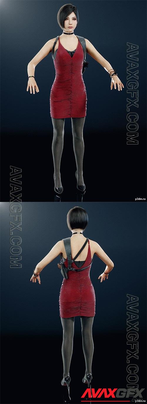 Ada Wong 3D Model