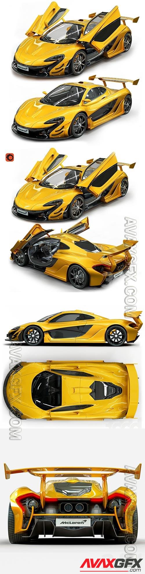 McLaren P1 3D Model