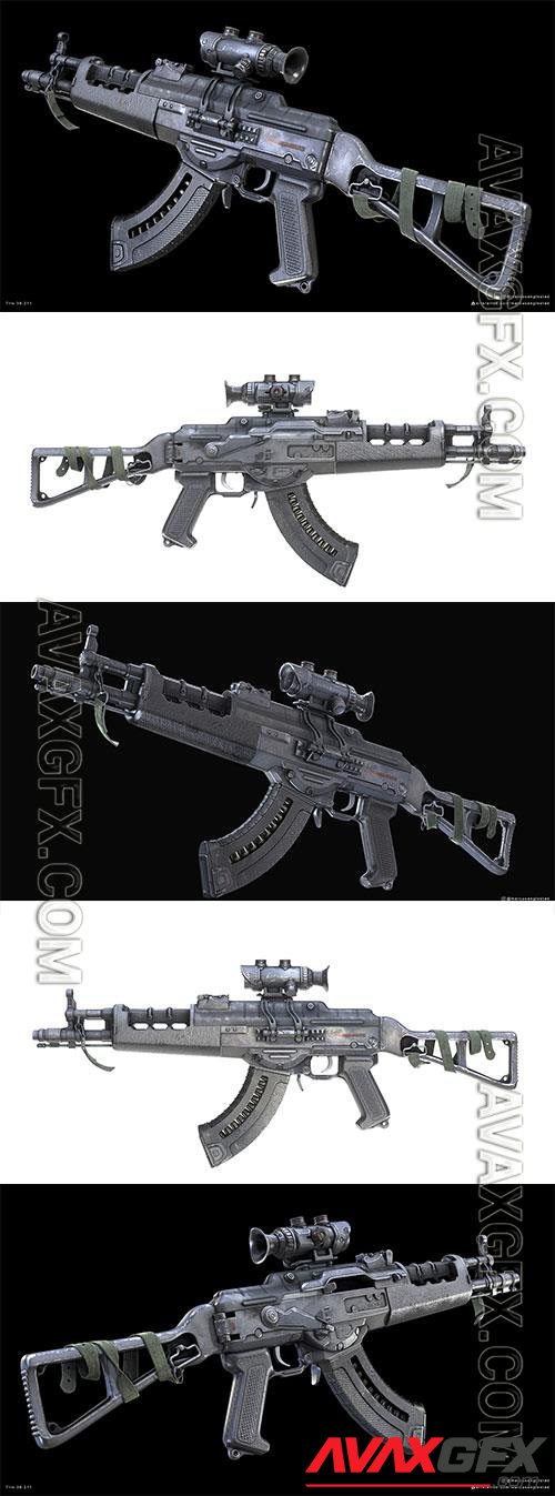 AK-ULTRA 3D Model