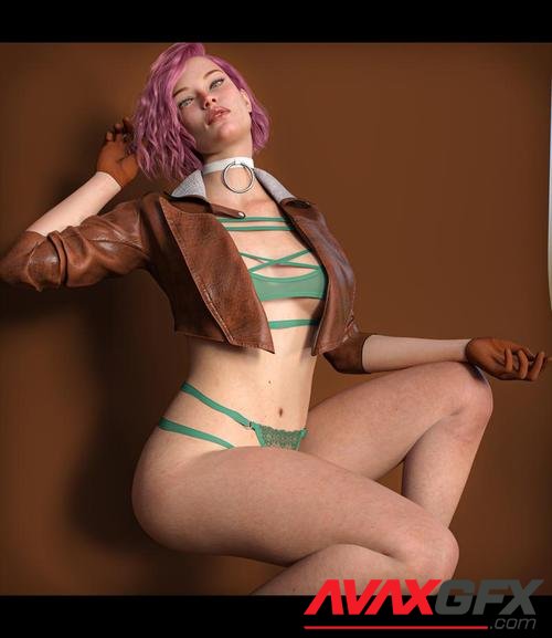 Cosplay Style dForce outfit for Genesis 8 & 8.1 Females