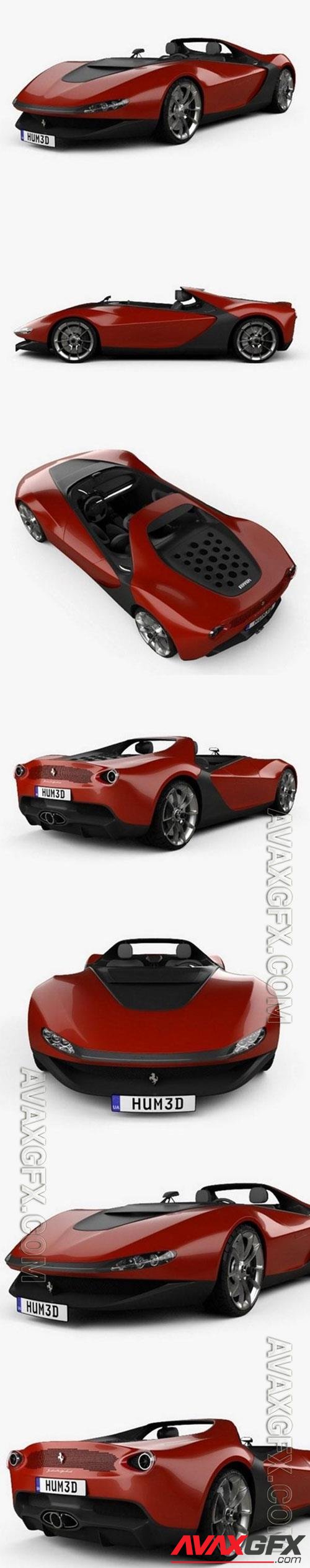 Ferrari Pininfarina Sergio 2013 3D Model