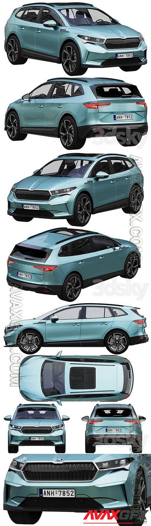 SKODA ENYAQ iV 3D Model