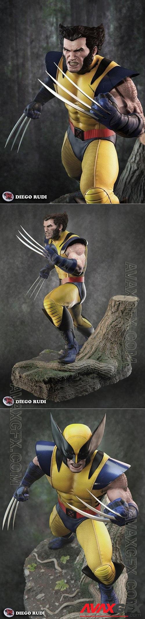Wolverine 3D Print Model