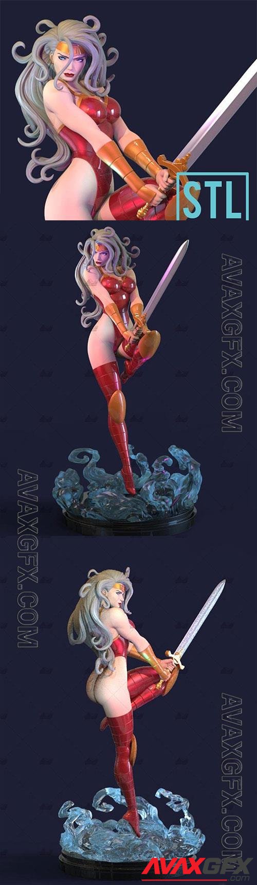 Lady Glory 3D Print Model