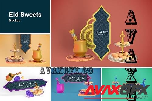 Eid Sweets Mockup - 7157164