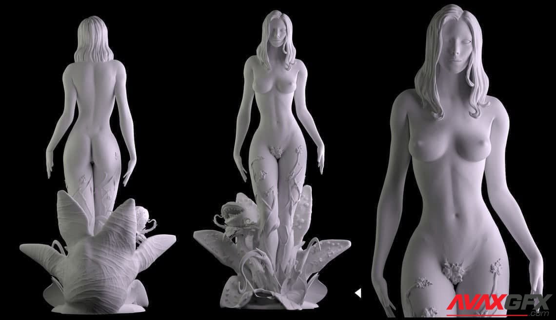 Poison Ivy v.6 3D Print