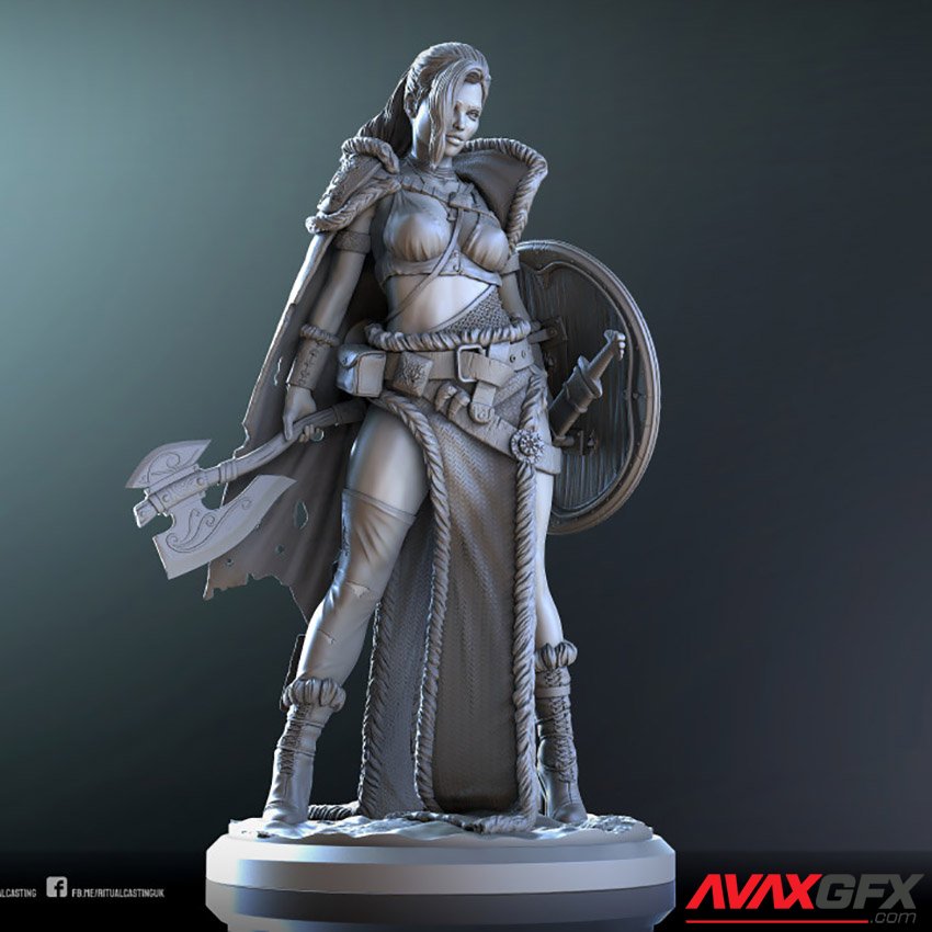 Gunnhild 3D Print