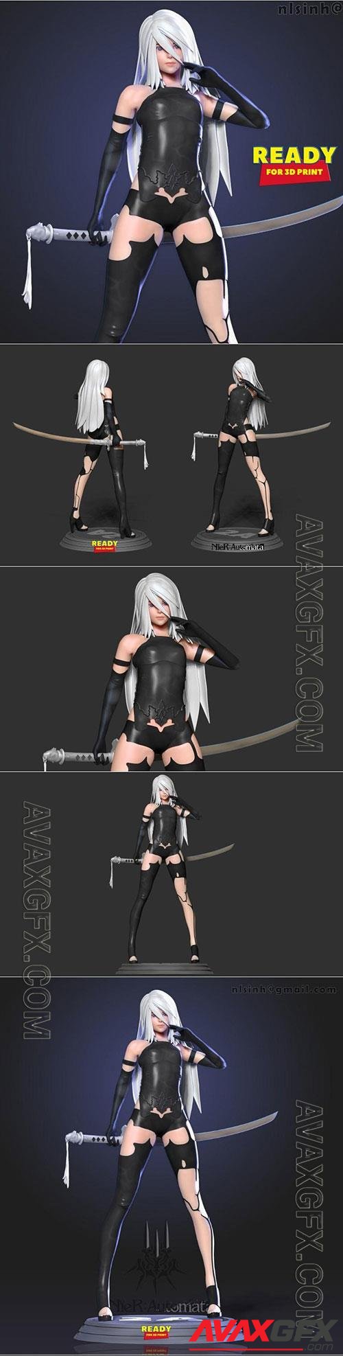 Yorha A2 from NieR Automata 3D Print Model