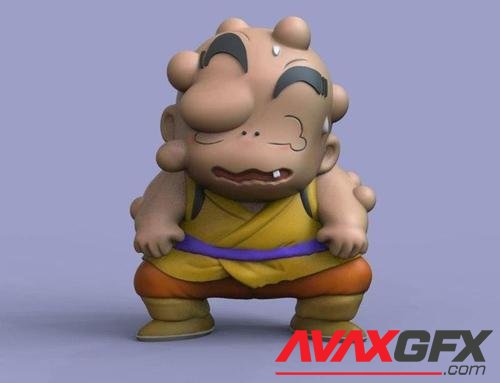 Krillin – 3D Print