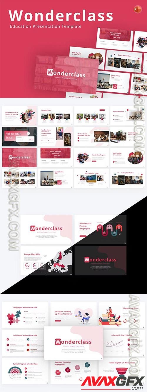 Wonderclass Education PowerPoint Template