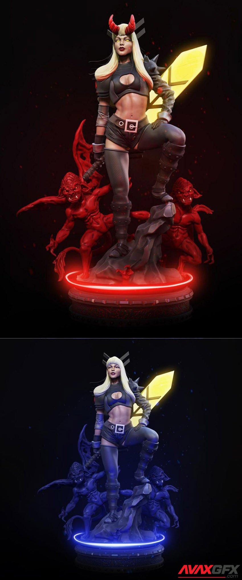 Illyana Rasputin 3D Print