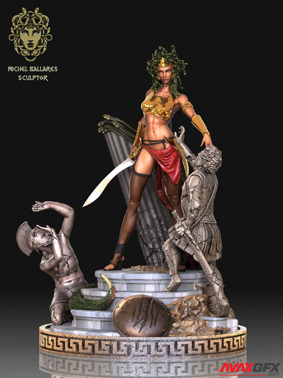 Medusa 3D Print