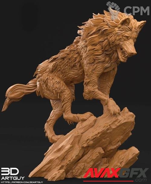 Direwolf – 3D Print