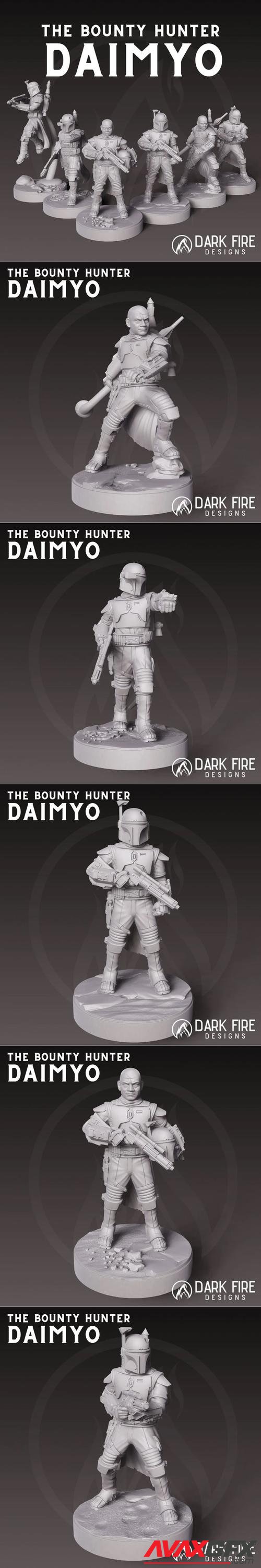 The Bounty Hunter Daimyo – 3D Print