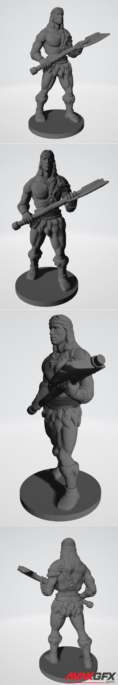 Conan the Barbarian – 3D Print