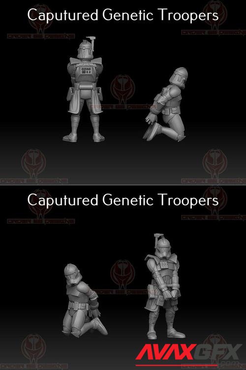 Captured Genetic Troopers - Legion – 3D Print