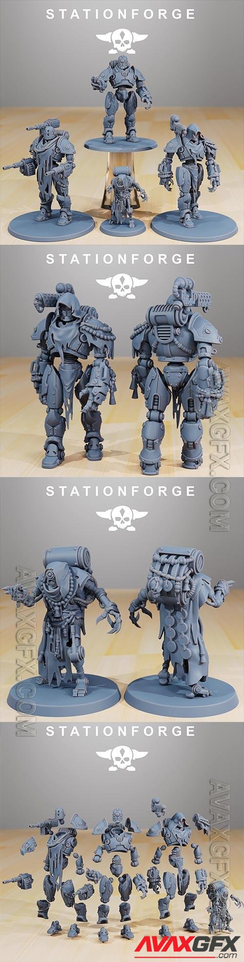 Stationforge obj 3D Model