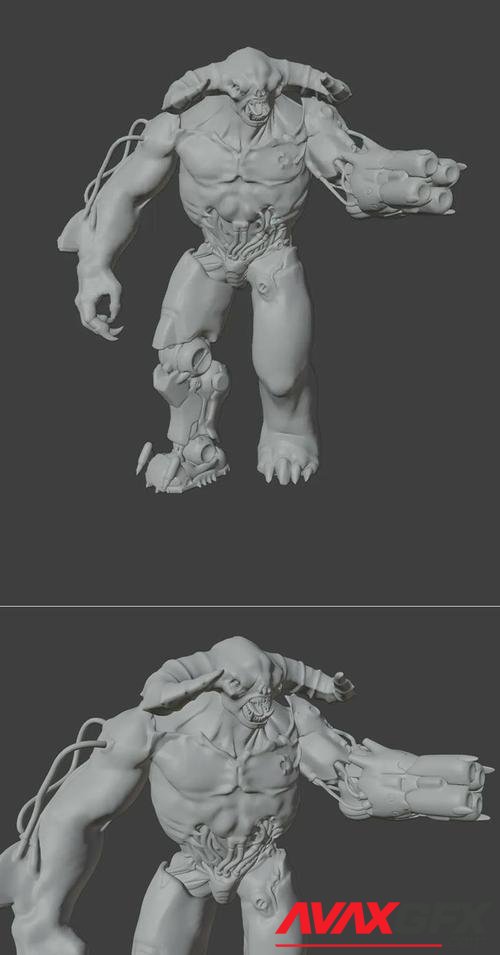 Doom - Eternal Tyrant – 3D Print