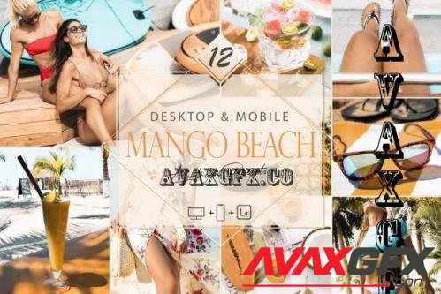 12 Mango Beach Lightroom Presets