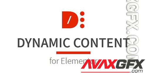 Dynamic Content for Elementor v2.6.1 - Create Your Most Powerful WordPress Website - NULLED