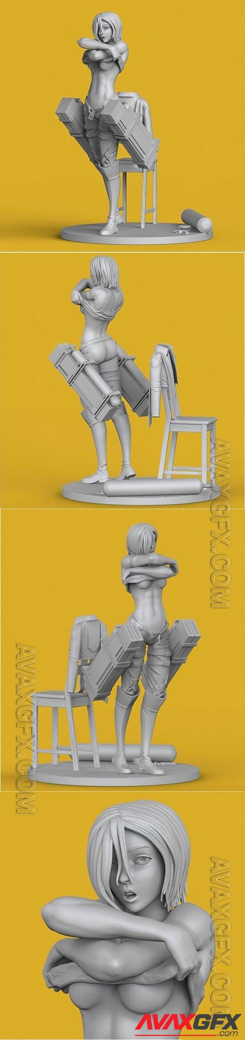 Mikasa Akerman 3D Print Model