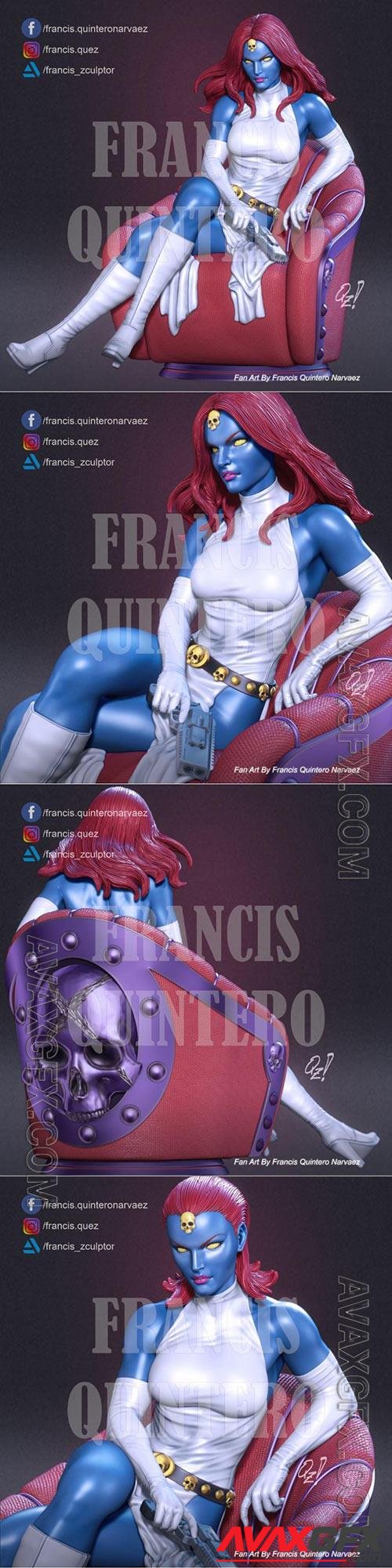 Mystique 3D Print Model