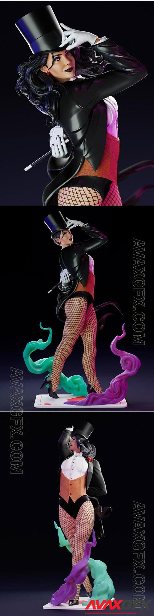 Zatanna 3D Print Model