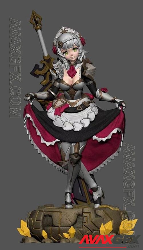 Noelle - Genshin Impact 3D Print Model