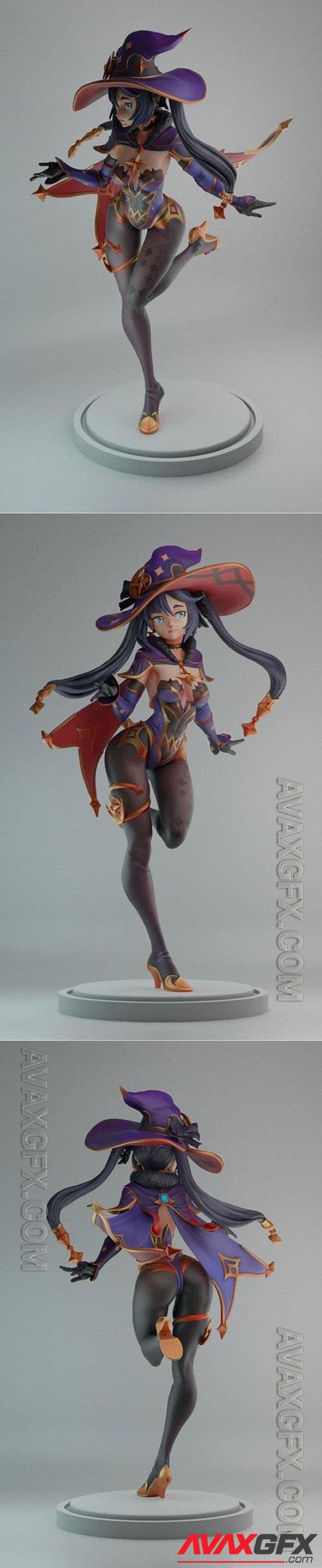 Mona - Genshin Impact 3D Print Model