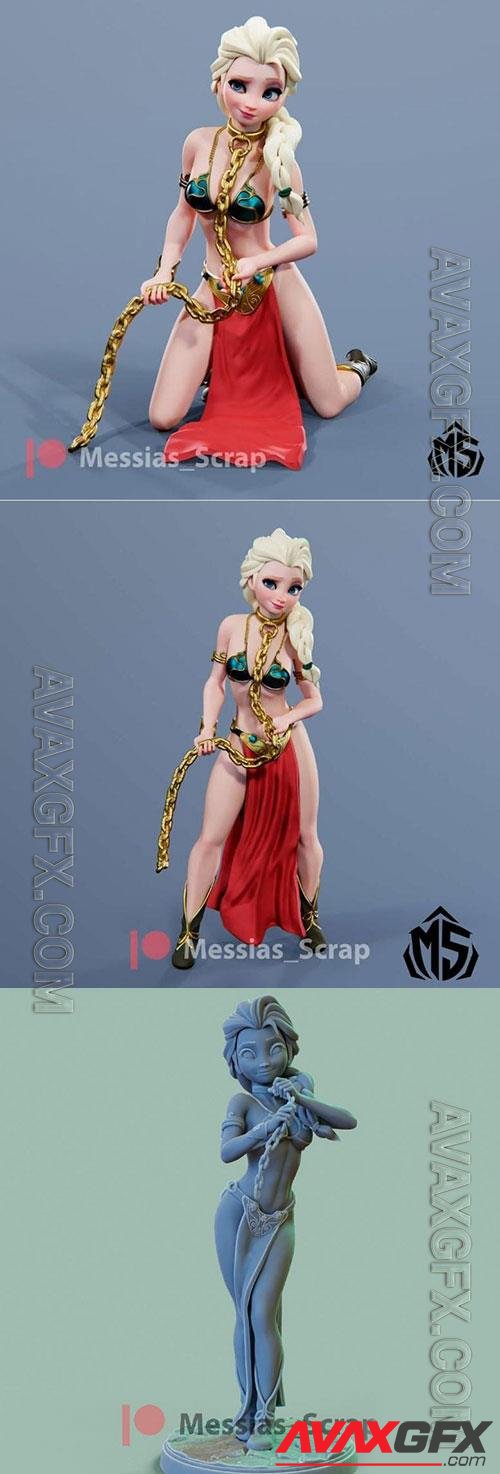 Elsa slave 3D Print Model