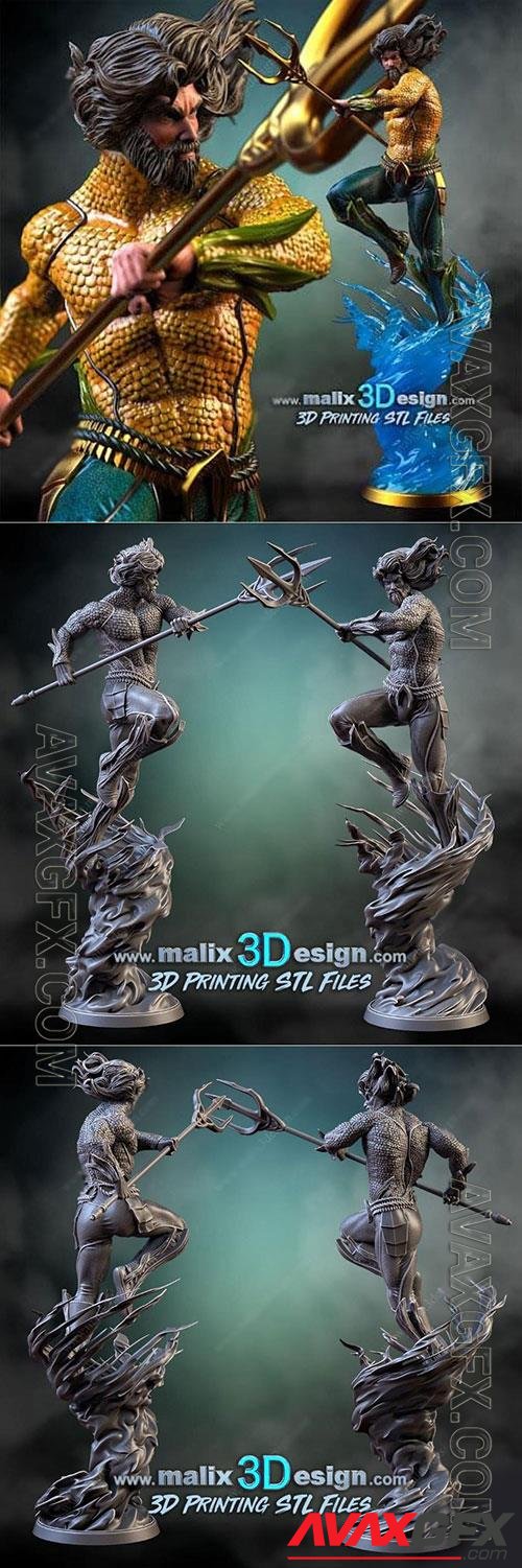 Aquaman 3D Print Model