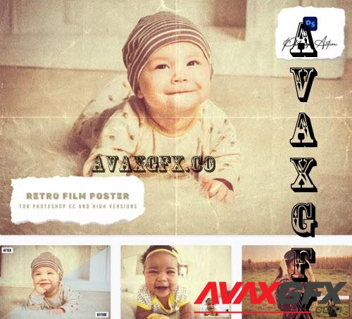 Retro Vintage Film Poster
