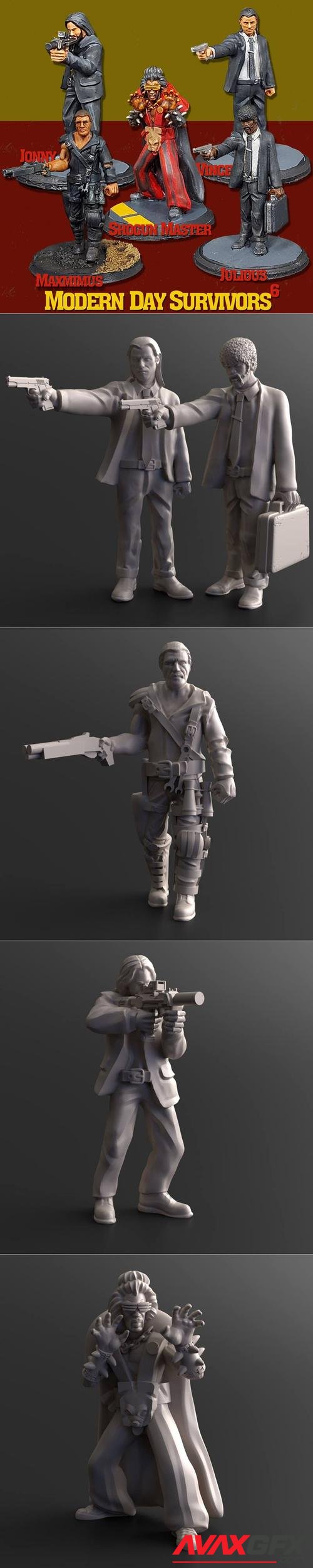 Modern Day Survivors Series 06 – 3D Print