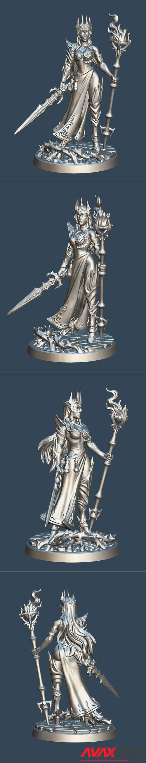 Fire Witch – 3D Print