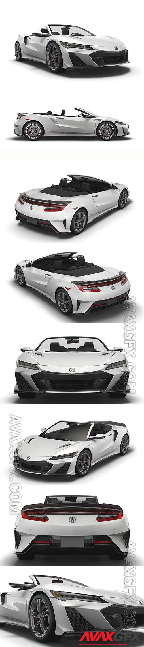 Acura NSX Type S Cabrio 2022 3D Model