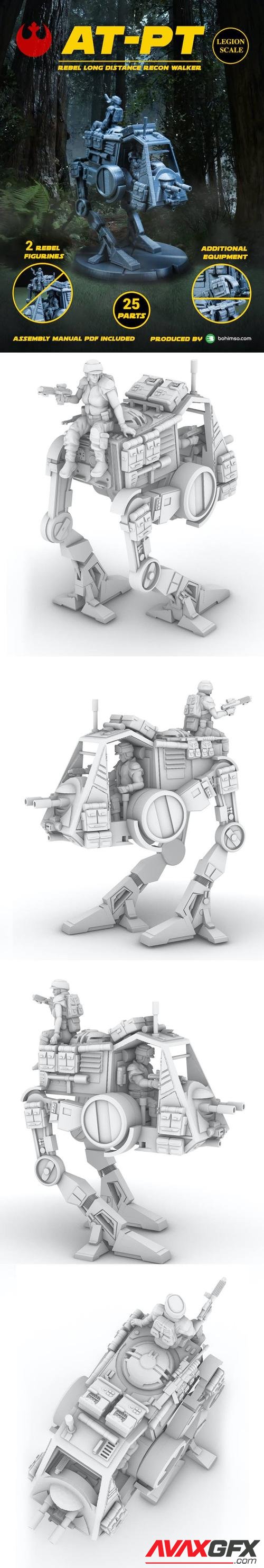 AT-PT Rebel Walker – 3D Print