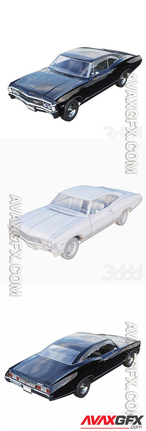 Chevrolet impala 67 3D Model