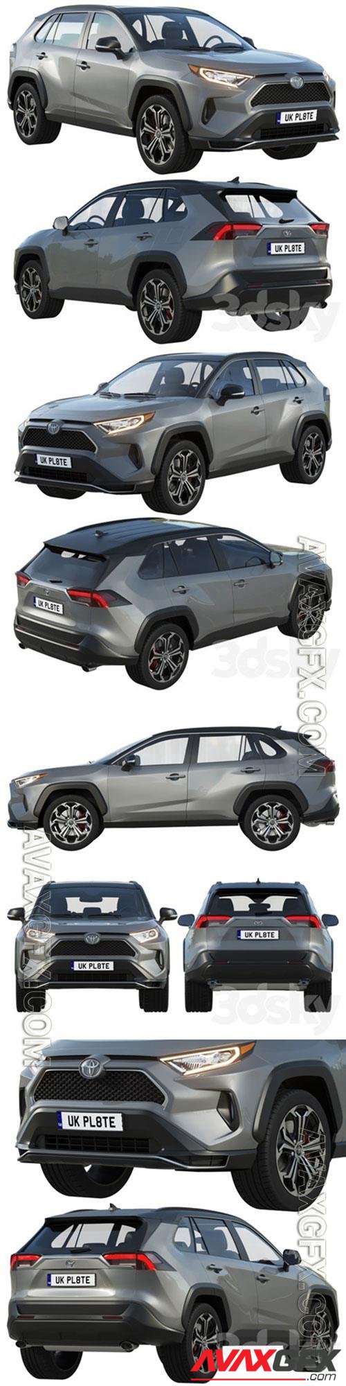 Toyota RAV4 Prime 2021 3D Model