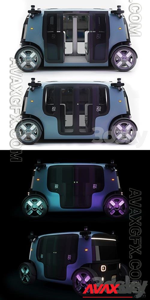 Zoox Smart Car 3D Model