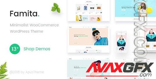 ThemeForest - Famita v1.34 - Minimalist WooCommerce WordPress Theme - 22308715