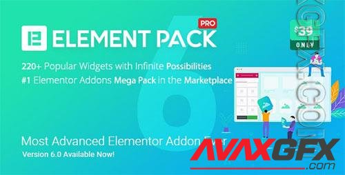 CodeCanyon - Element Pack v6.2.0 - Addon for Elementor Page Builder WordPress Plugin - 21177318 - NULLED