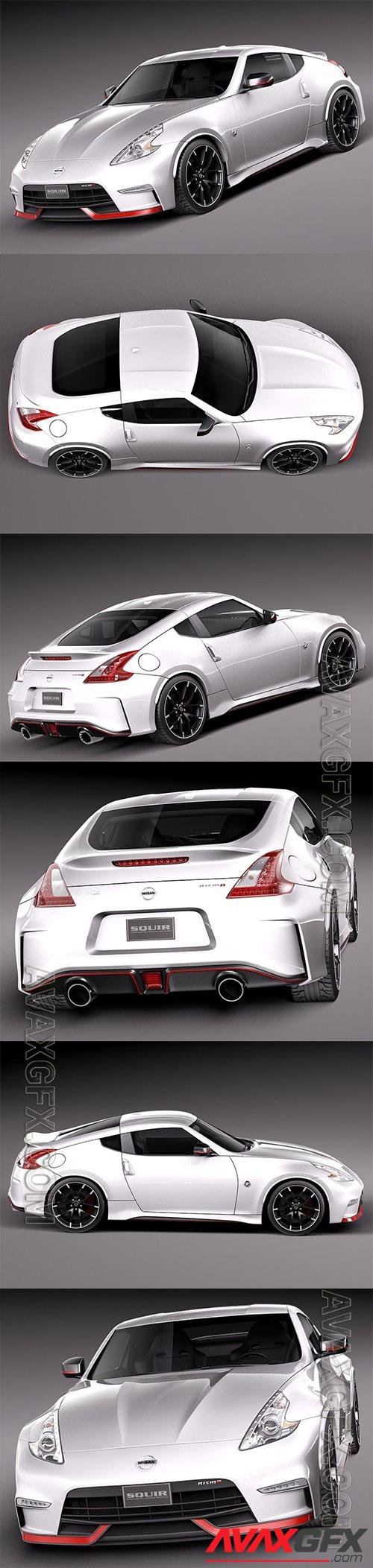 Nissan 370Z Nismo 2015 3D Model