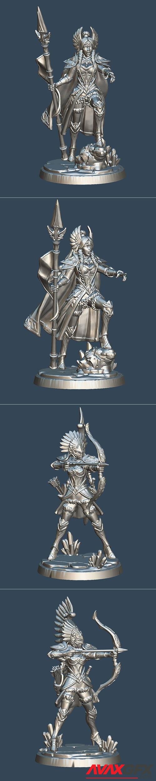 Valkyrie - Champion, Archer – 3D Print