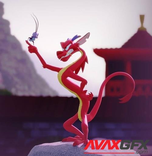 Mushu Crikee – 3D Print