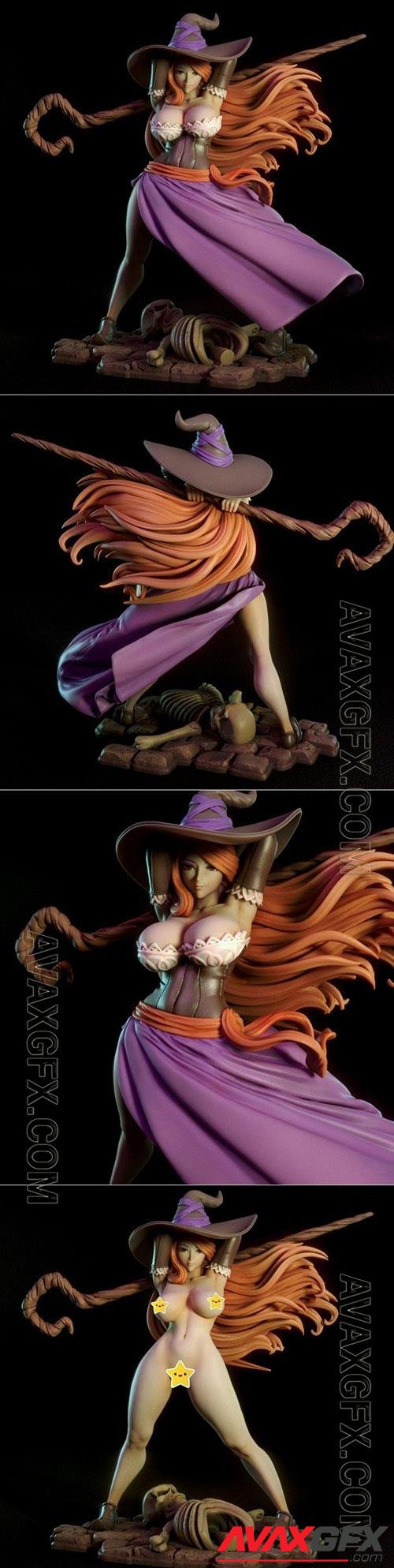 Sorceress 3D Print Model