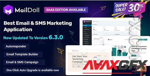 CodeCanyon - Maildoll v6.2.3 - Email & SMS Marketing SaaS Application - 30467920