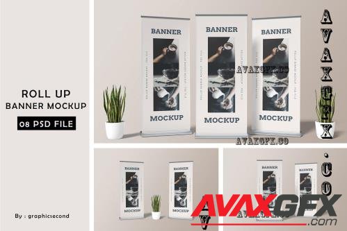 Rollup Banner Mockup- 7241006