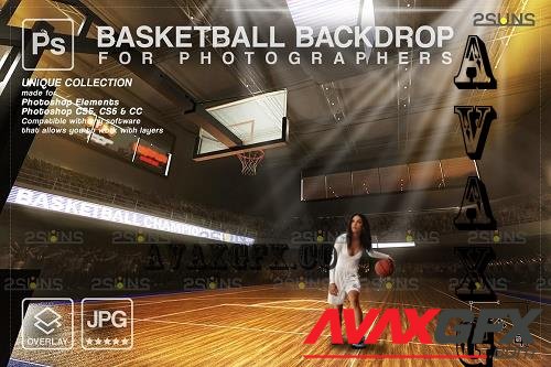 Basketball Digital Backdrop V4 - 7328589