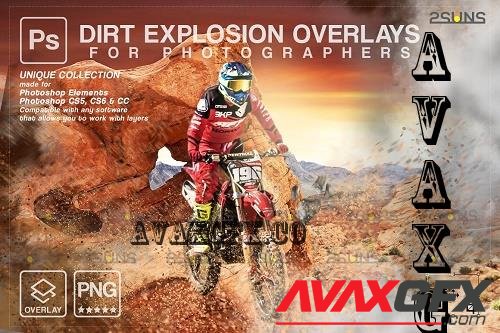 Dirt Explosion Photo Overlays Sports V3 - 7328703